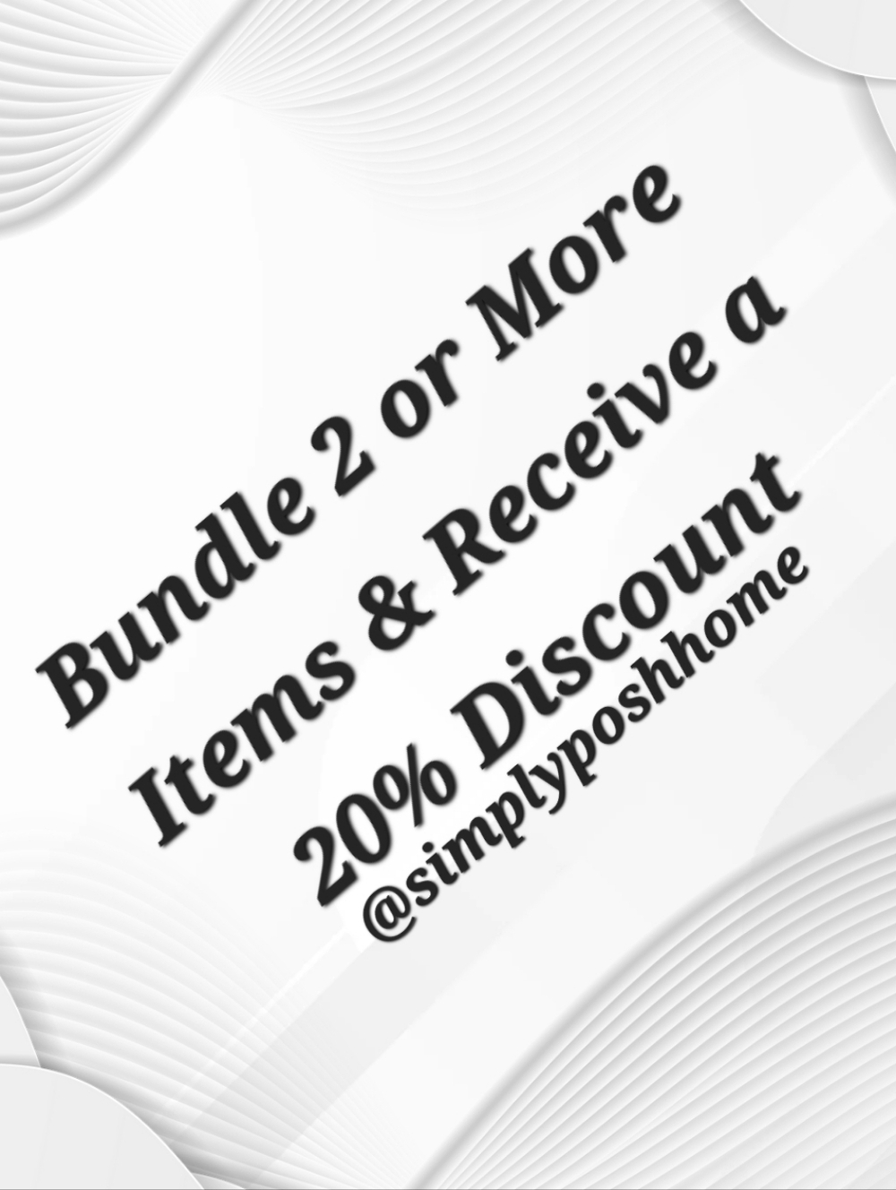 Special Bundle Discount